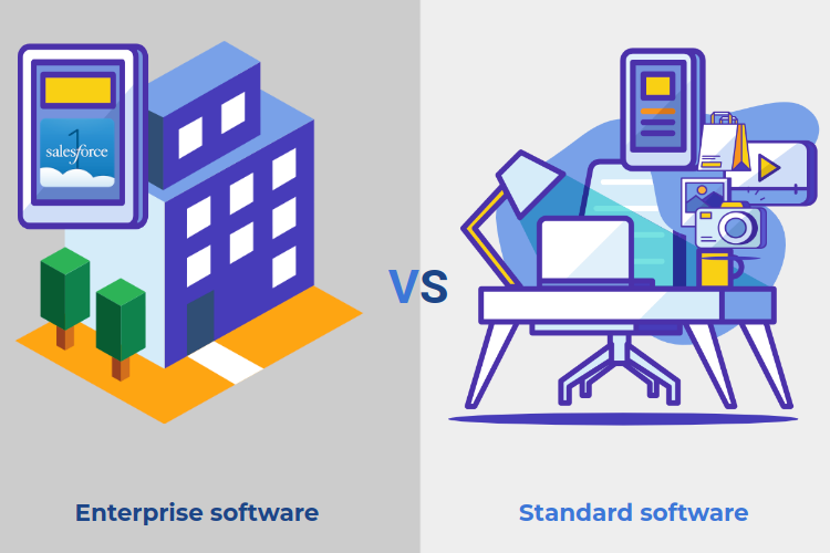 Enterprise Software Development and Regular Software Development